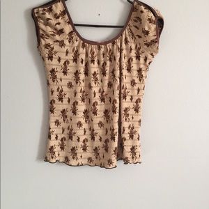 Cute ribbed off the shoulder crop top